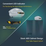 V-Guard VGSD 100 Supreme Refrigerator Stabilizer (for Single or Double Door Refrigerator Between 300 to 600 Litre/One Deep Freezer) - Image 3