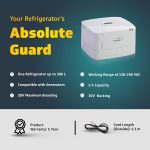 V-Guard VGSD 50 Supreme Stabilizer for Refrigerator up to 300 L | Advance Overheat Protection | 2 A Capacity | Convenient LED Indicator | 5 Year Warranty | Grey (Working Range:130-290 VAC) - Image 6