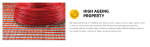 V-GUARD 1 SQMM CLASSO + PLUS RED COLOUR FR HOUSE WIRES CABLES - Image 5